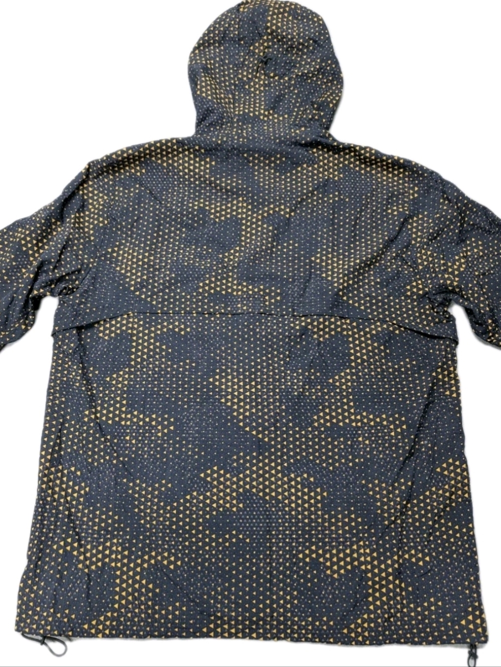 Title: Gymshark Sport Windbreaker Jacket Men's L Black Turmeric Triangle EUC - Picture 2 of 16